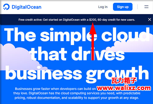 DigitalOcean注册送200刀